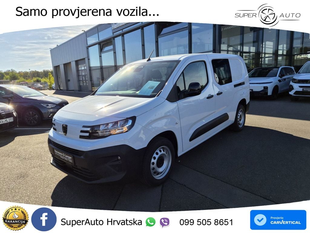 Peugeot Partner L2 DoKa Hdi 130 EAT8 Winter-P. vorrüstun 131 KS