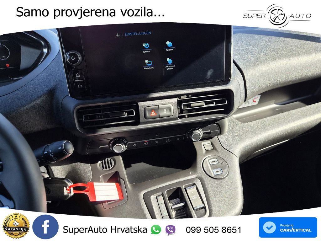Peugeot Partner L2 DoKa Hdi 130 EAT8 Winter-P. vorrüstun 131 KS