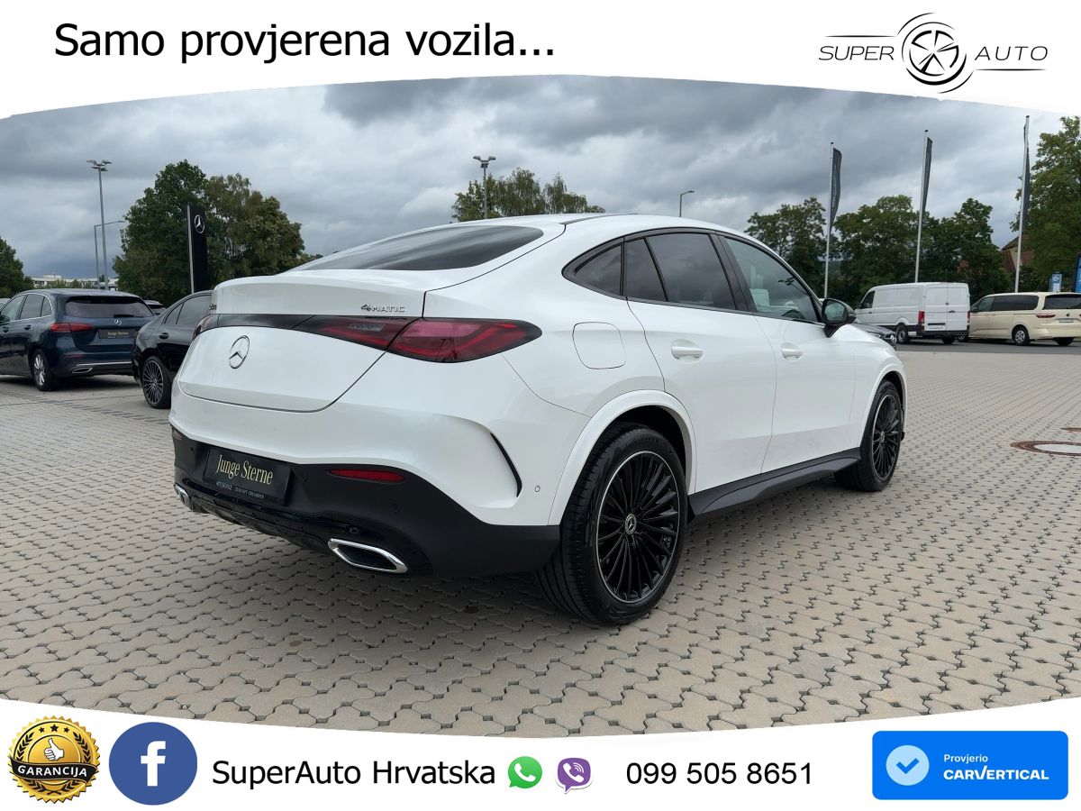 Mercedes GLC Coupe 220d (197 KS) 4MATIC 9G-TRONIC AMG ACC+GR SJED+360+PANO