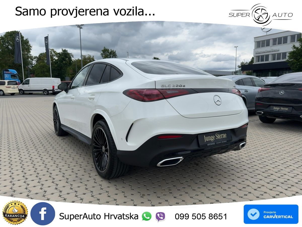 Mercedes GLC Coupe 220d (197 KS) 4MATIC 9G-TRONIC AMG ACC+GR SJED+360+PANO