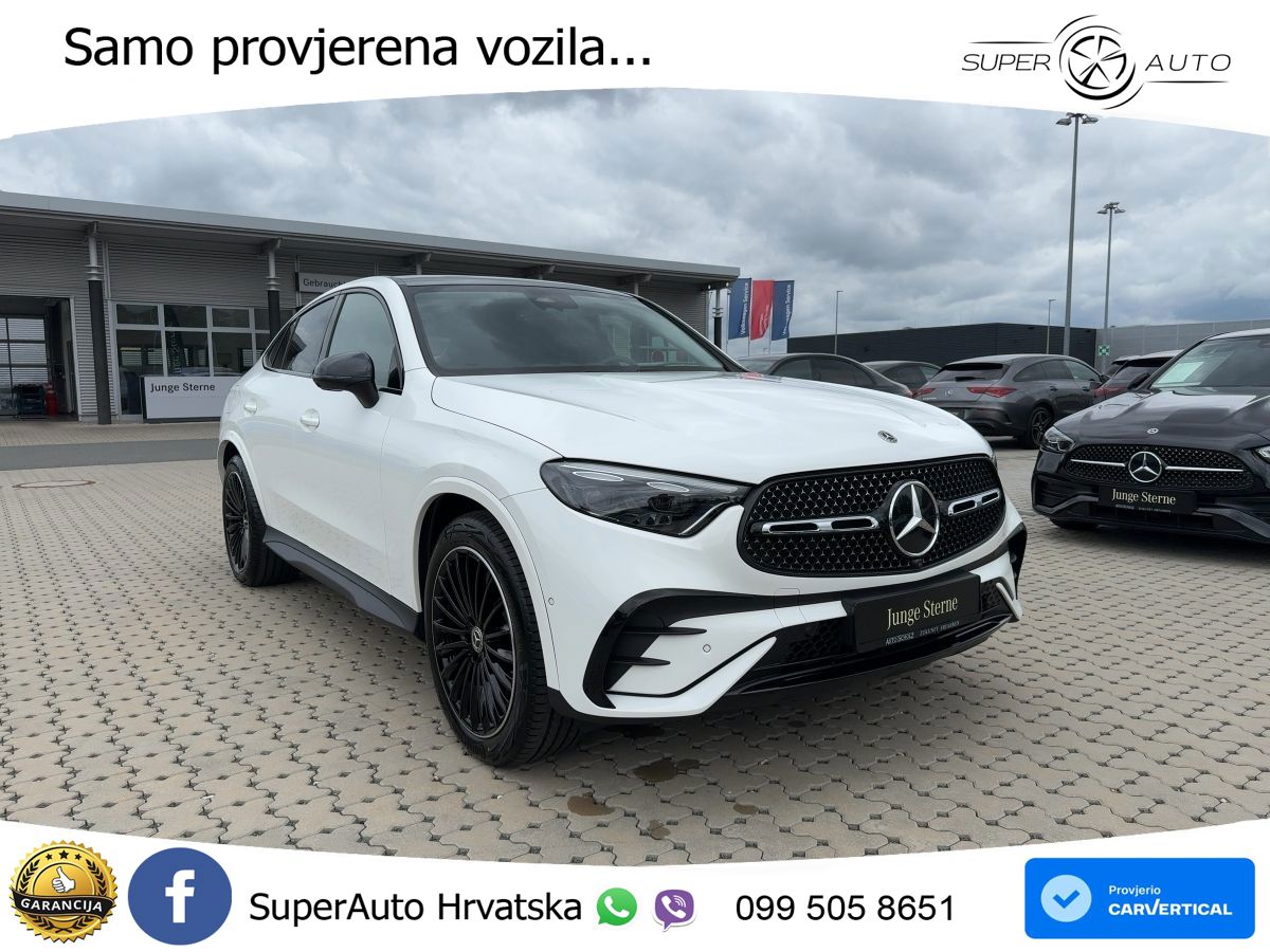 Mercedes GLC Coupe 220d (197 KS) 4MATIC 9G-TRONIC AMG ACC+GR SJED+360+PANO