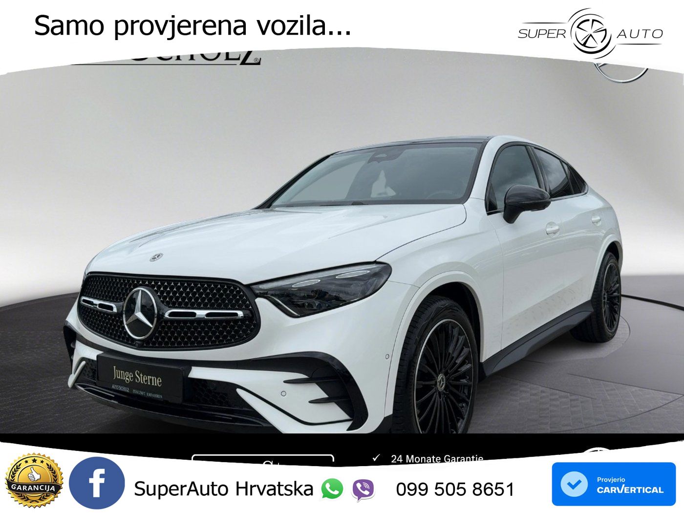 Mercedes GLC Coupe 220d (197 KS) 4MATIC 9G-TRONIC AMG ACC+GR SJED+360+PANO