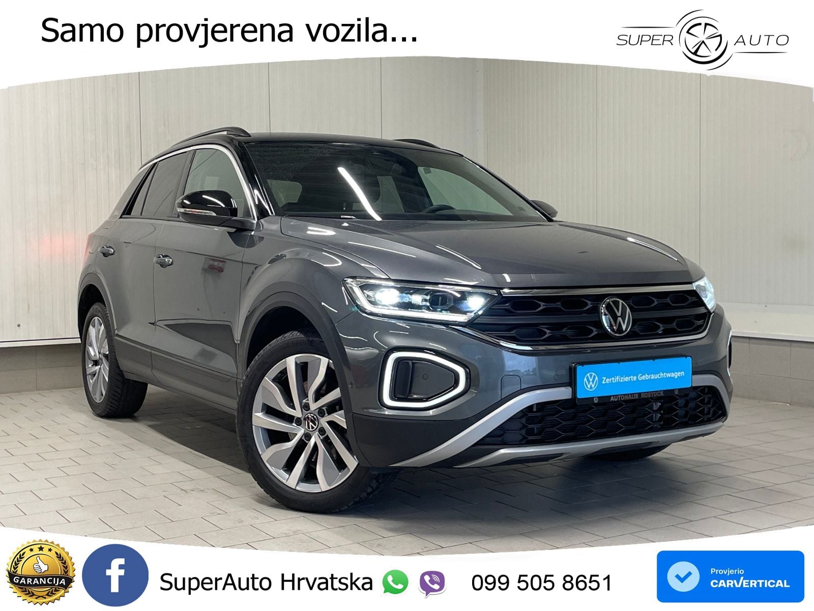Volkswagen T-Roc 2.0 TDI (150 KS) DSG LED+GR SJED+ACC