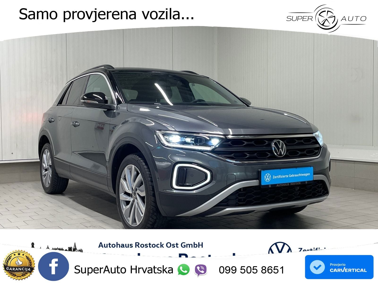 Volkswagen T-Roc 2.0 TDI (150 KS) DSG LED+GR SJED+ACC