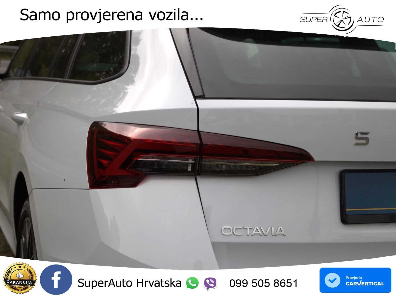 Škoda Octavia Combi 2.0 TDI (150 KS) DSG LED+GR SJED+ACC