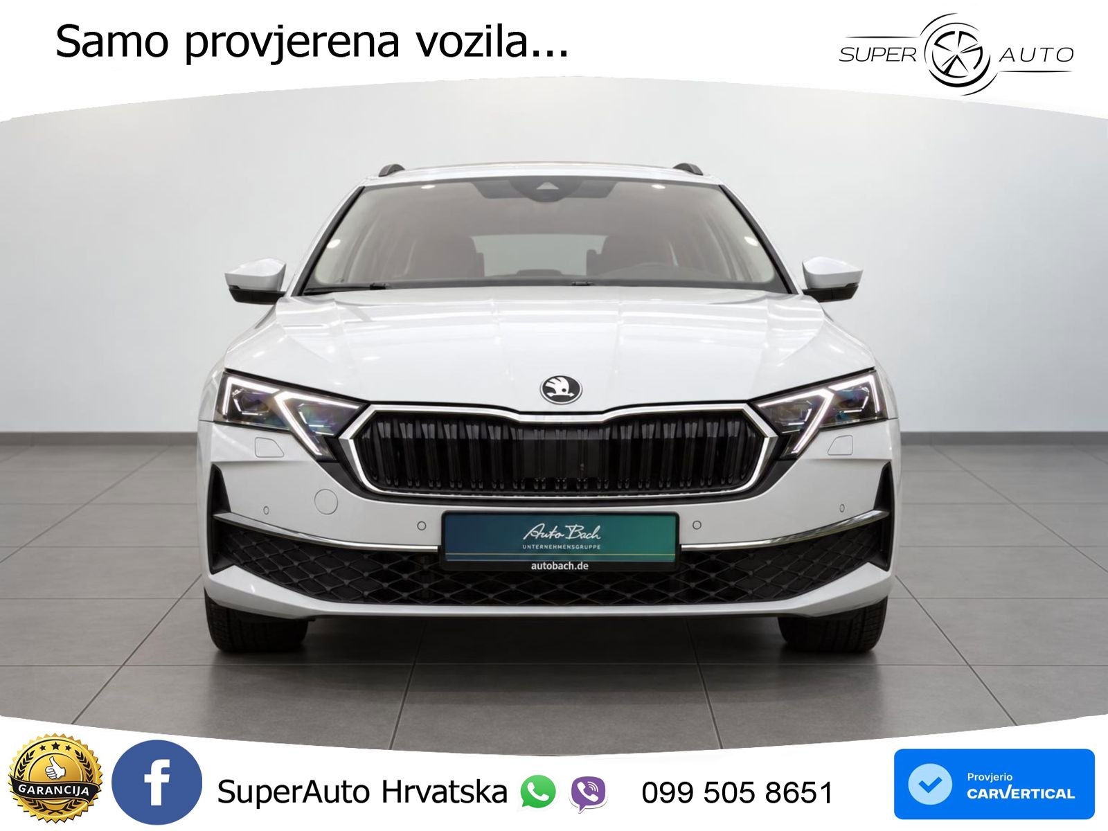 Škoda Octavia Combi 2.0 TDI (150 KS) DSG LED+GR SJED+ACC
