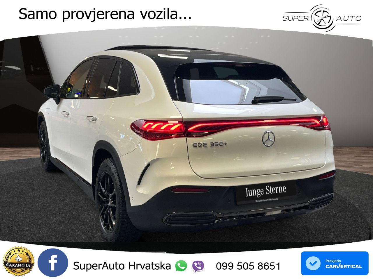 Mercedes EQE SUV 350+ 100 kWh (292 KS) AMG LED+GR SJED+ACC