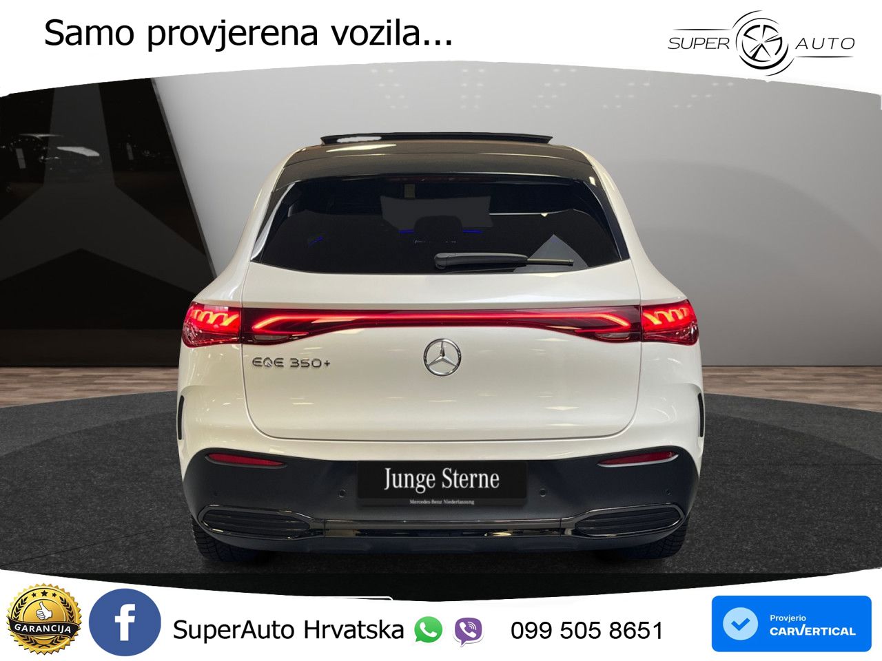 Mercedes EQE SUV 350+ 100 kWh (292 KS) AMG LED+GR SJED+ACC
