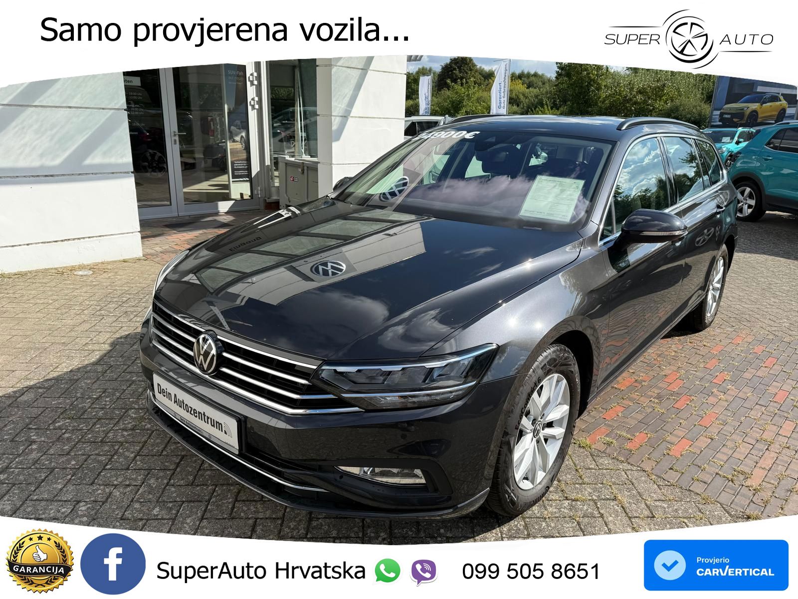 Volkswagen Passat Variant 2.0 TDI (150 KS) DSG Business LED+GR SJED+ACC