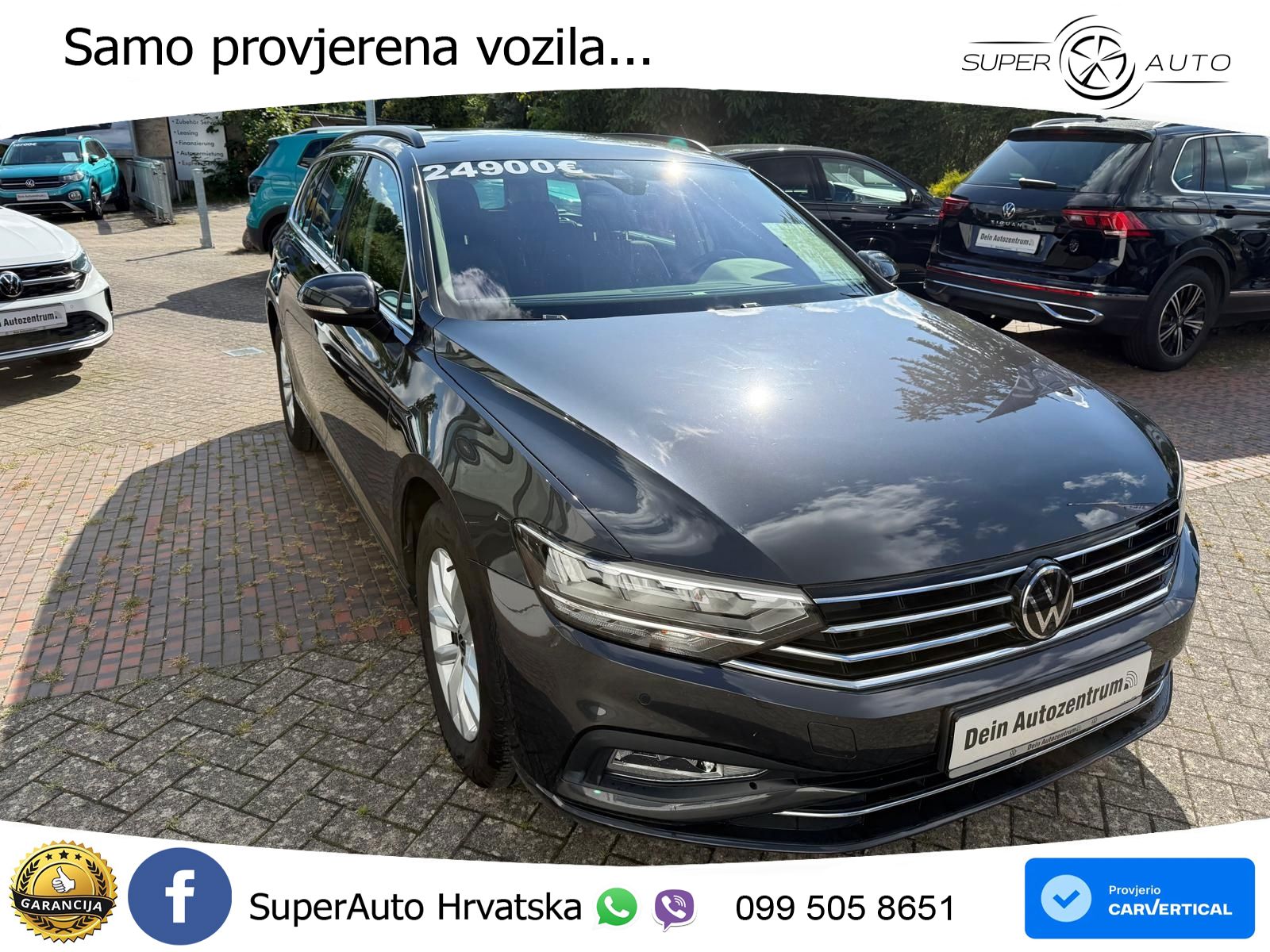 Volkswagen Passat Variant 2.0 TDI (150 KS) DSG Business LED+GR SJED+ACC