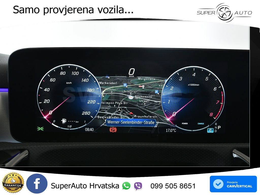 Mercedes-Benz A 180 7G-DCT AMG LED+GR SJED+ACC