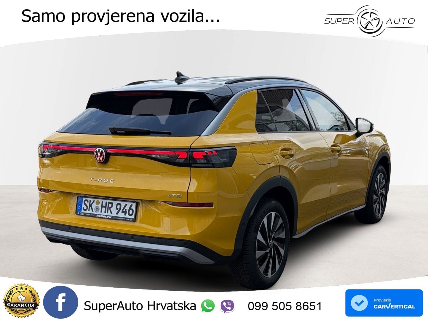 Volkswagen T-Roc 1.5 eTSI (116 KS)  DSG LED+GR SJED+ACC