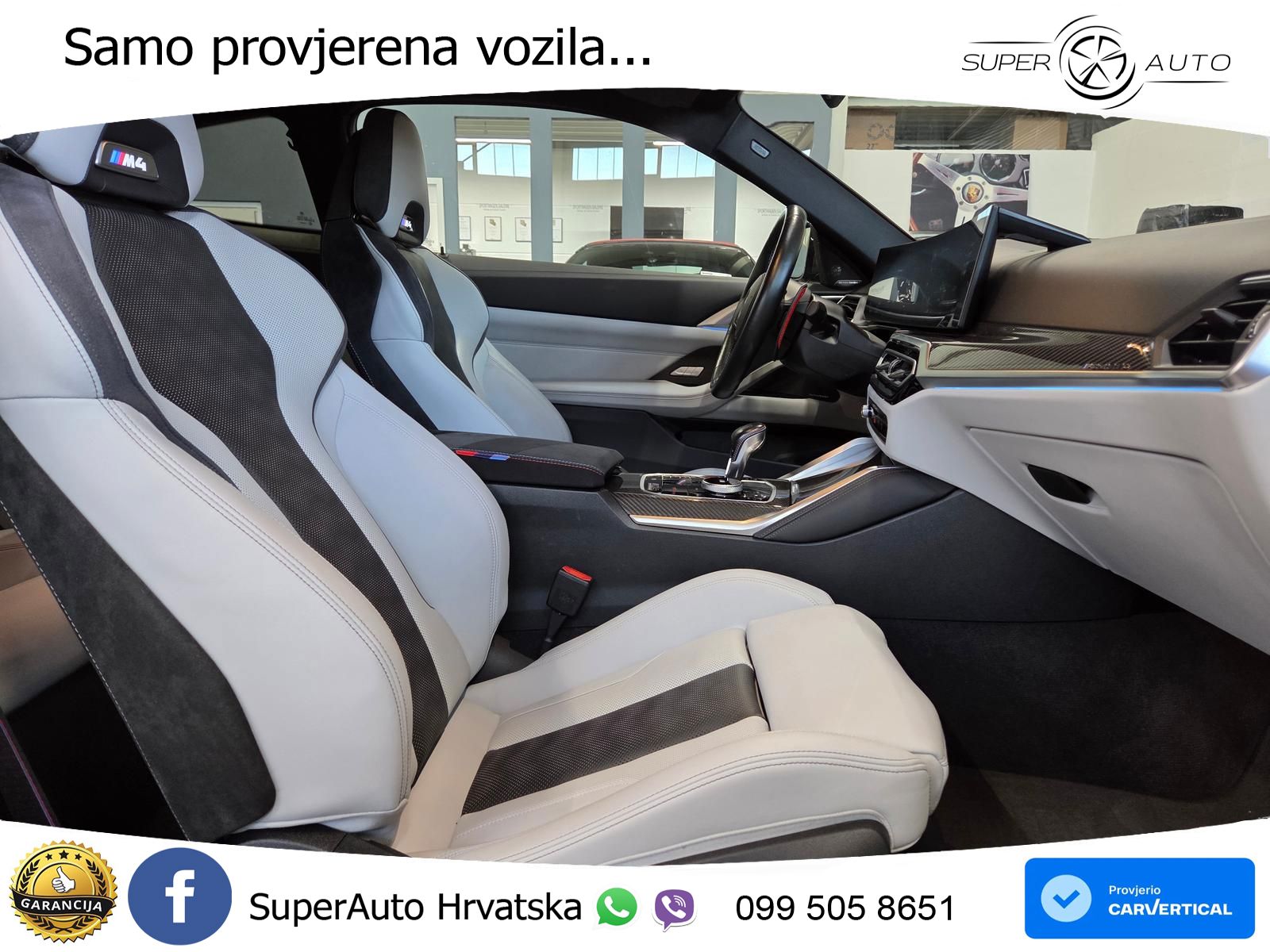BMW M4 Competition 3.0 (510 KS) xDrive Steptronic LED+GR SJED+ACC