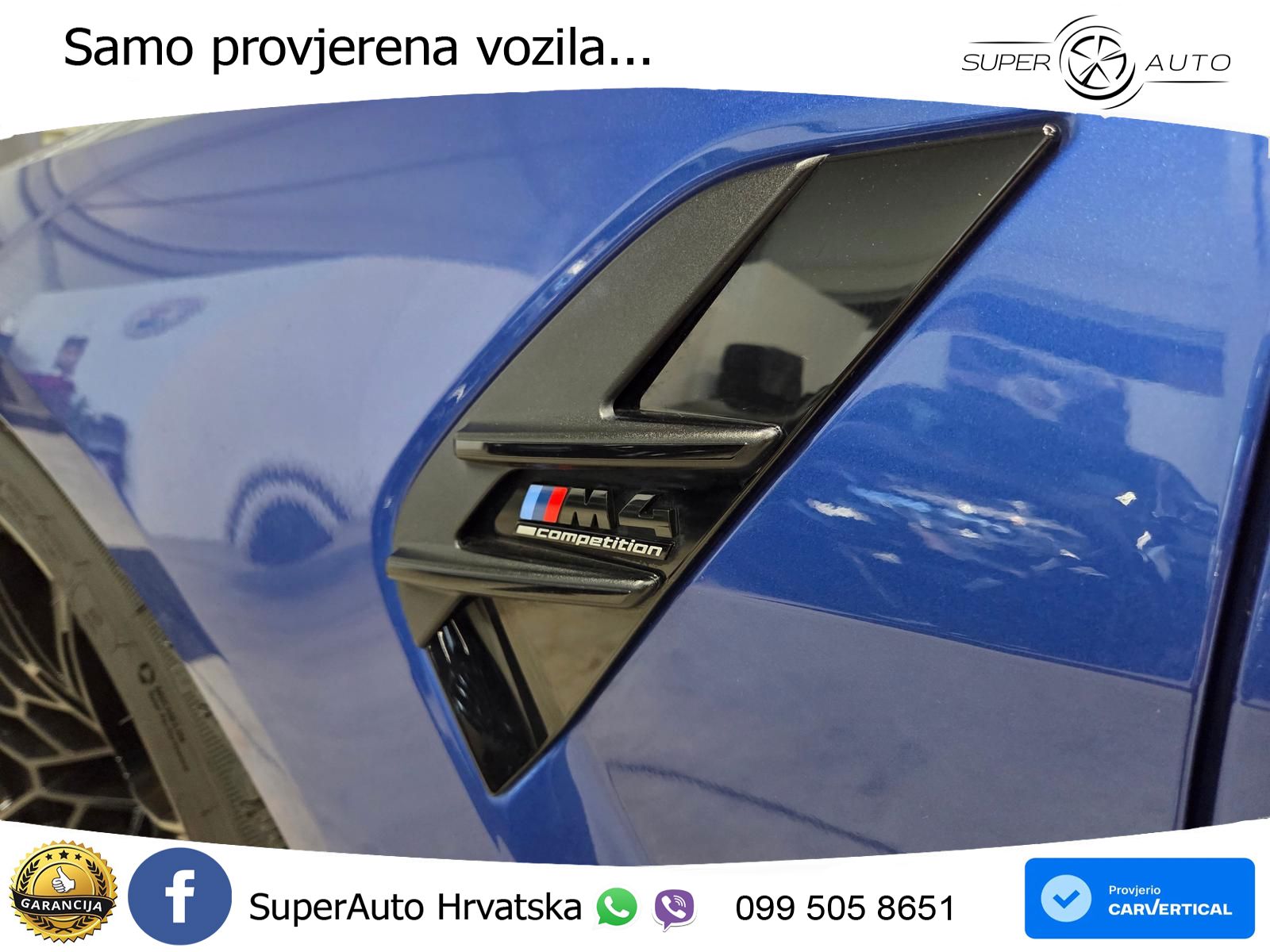BMW M4 Competition 3.0 (510 KS) xDrive Steptronic LED+GR SJED+ACC