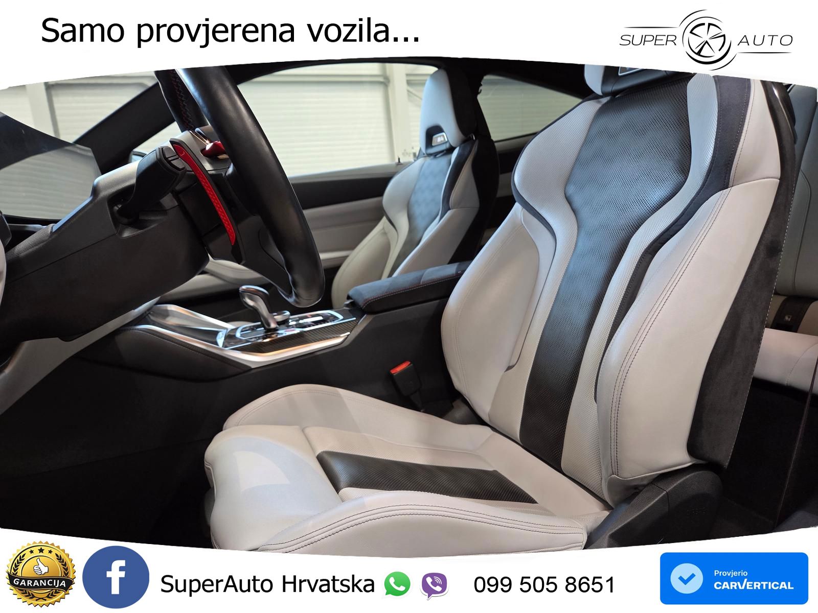 BMW M4 Competition 3.0 (510 KS) xDrive Steptronic LED+GR SJED+ACC