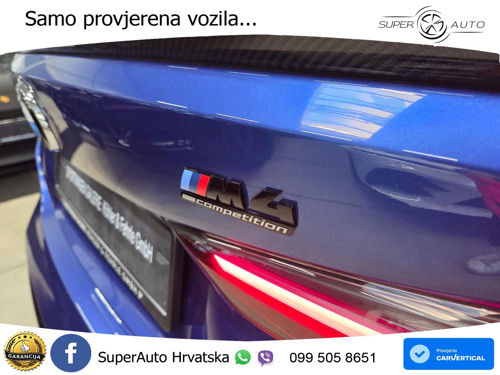 BMW M4 Competition 3.0 (510 KS) xDrive Steptronic LED+GR SJED+ACC