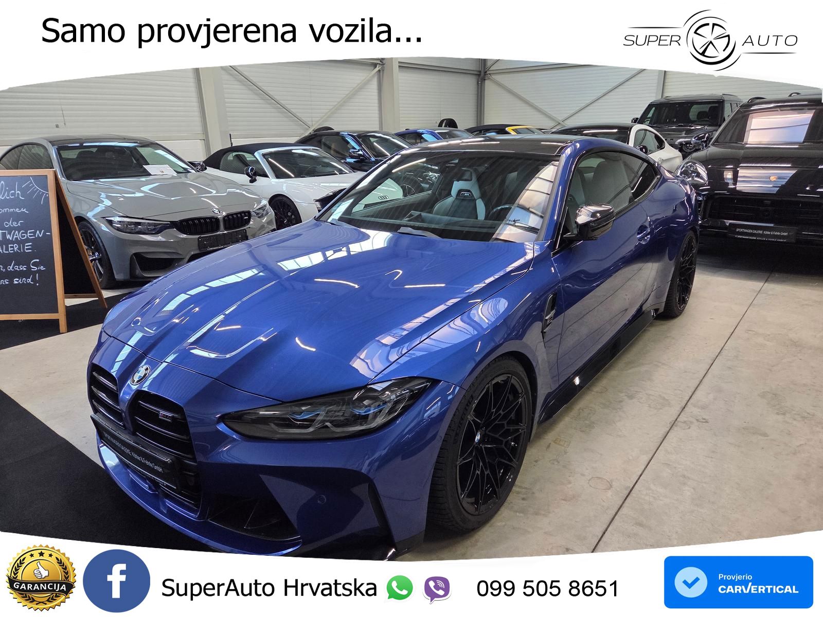 BMW M4 Competition 3.0 (510 KS) xDrive Steptronic LED+GR SJED+ACC