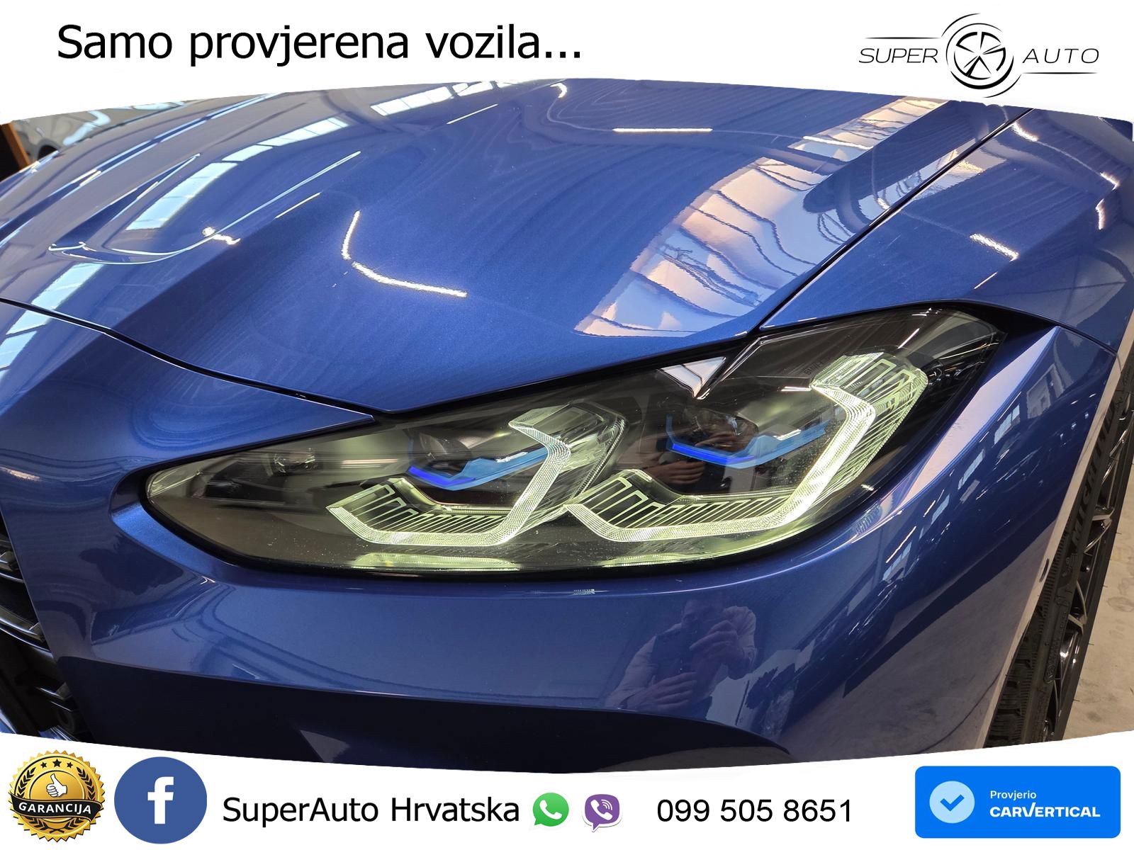 BMW M4 Competition 3.0 (510 KS) xDrive Steptronic LED+GR SJED+ACC