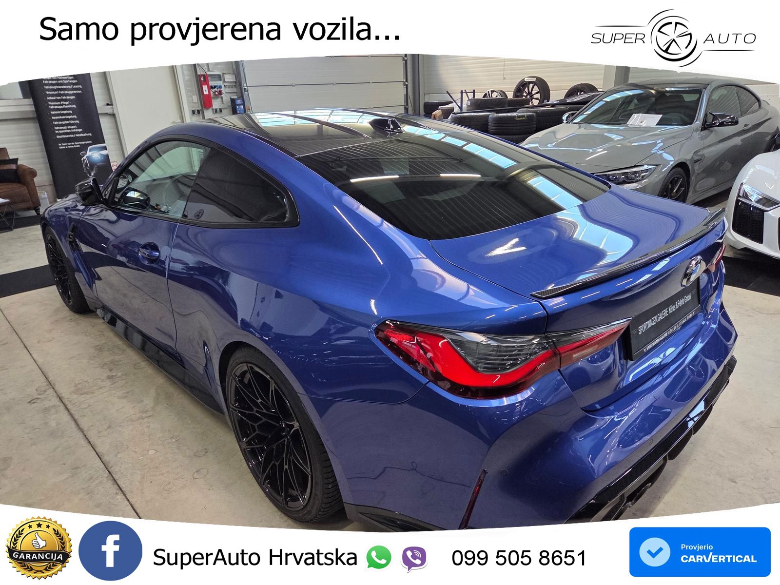 BMW M4 Competition 3.0 (510 KS) xDrive Steptronic LED+GR SJED+ACC
