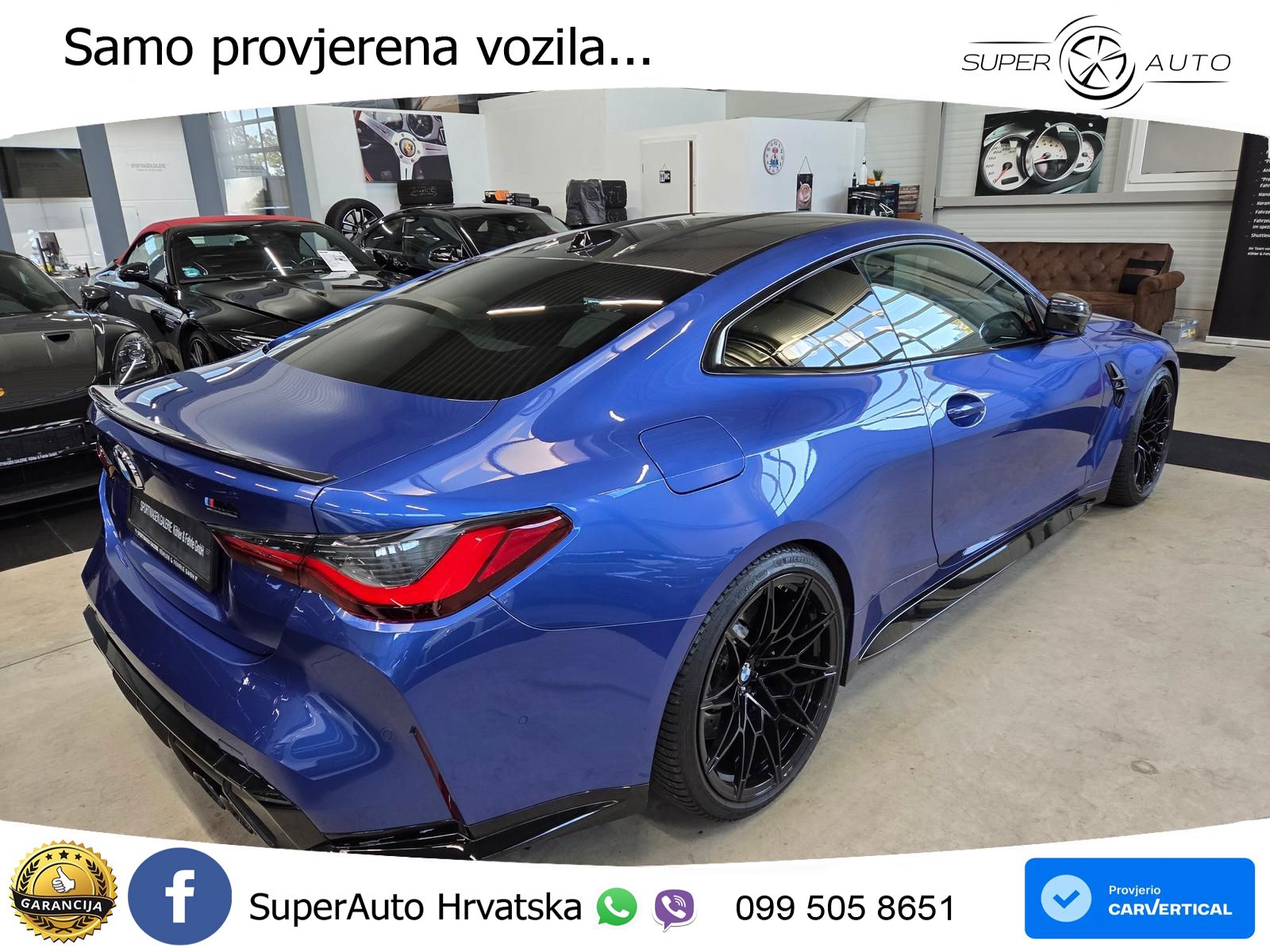 BMW M4 Competition 3.0 (510 KS) xDrive Steptronic LED+GR SJED+ACC