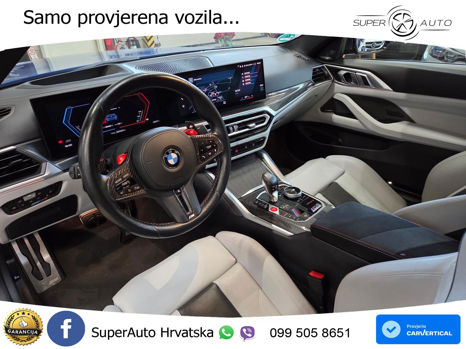 BMW M4 Competition 3.0 (510 KS) xDrive Steptronic LED+GR SJED+ACC