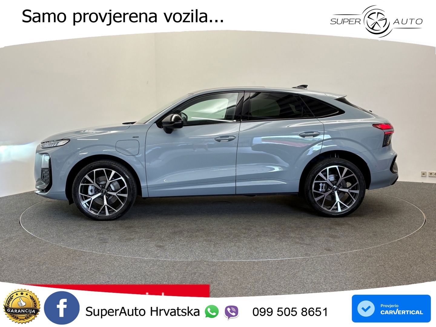 Audi Q3 Sportback 1.5 TFSIe (272 KS) S tronic LED+GR SJED+ACC