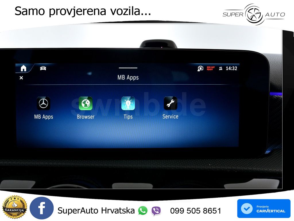 Mercedes-Benz A 200 7G-DCT LED+GR SJED+ACC