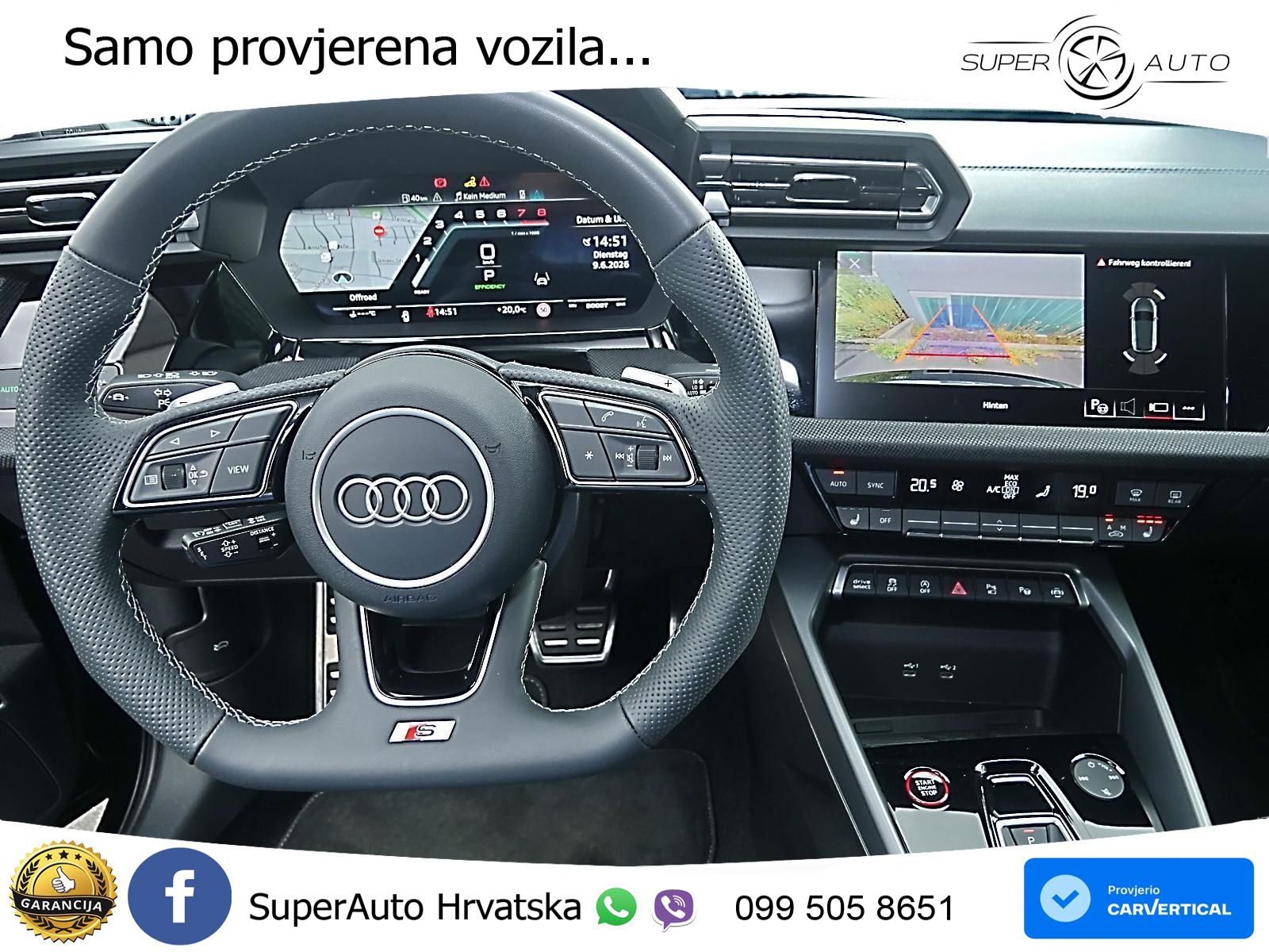 Audi S3 2.0 TFSI (333 KS) quattro S tronic LED+GR SJED+ACC