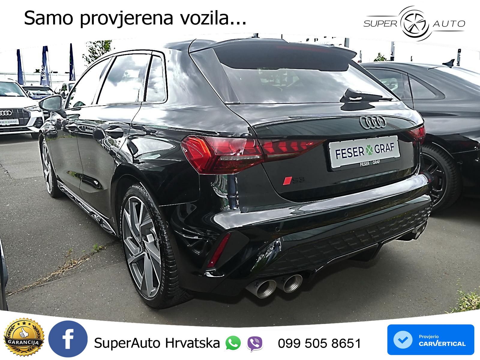Audi S3 2.0 TFSI (333 KS) quattro S tronic LED+GR SJED+ACC