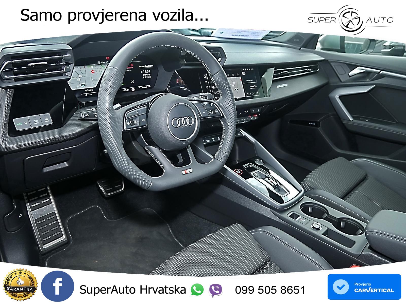 Audi S3 2.0 TFSI (333 KS) quattro S tronic LED+GR SJED+ACC