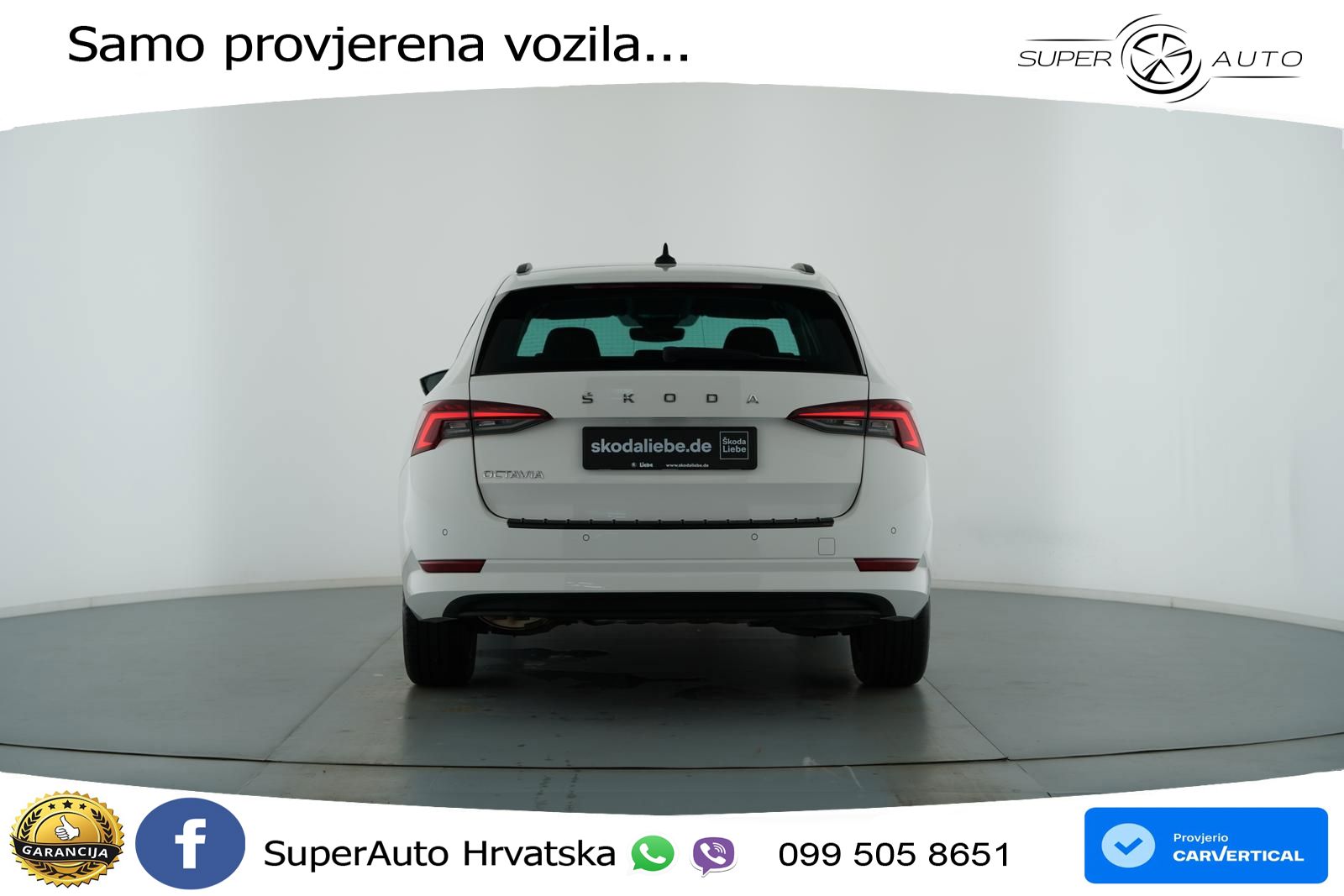 Škoda Octavia Combi 1.5 TSI (150 KS) LED+GR SJED+ACC