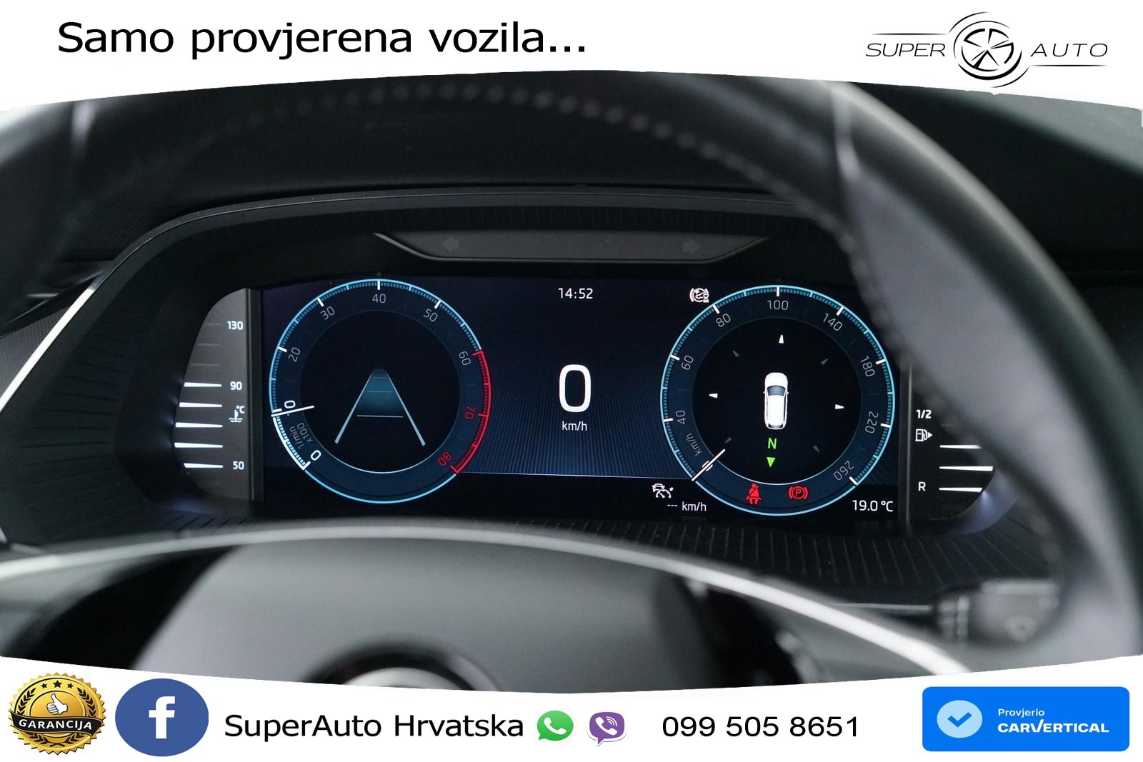 Škoda Octavia Combi 1.5 TSI (150 KS) LED+GR SJED+ACC