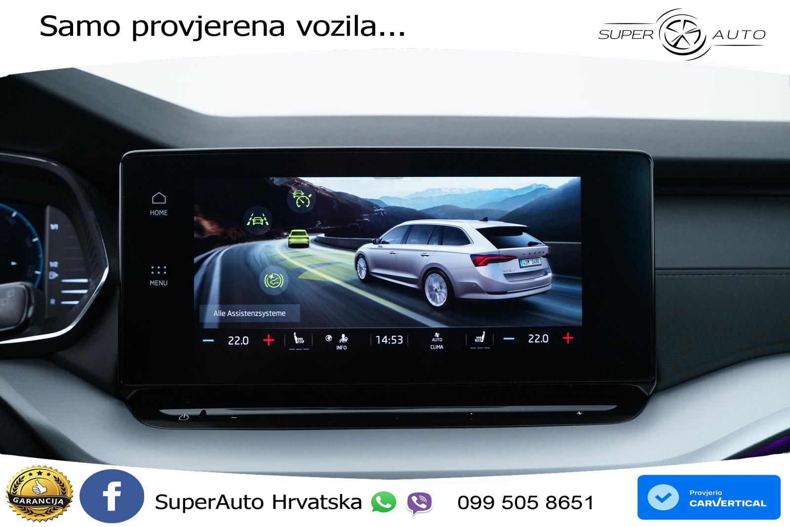 Škoda Octavia Combi 1.5 TSI (150 KS) LED+GR SJED+ACC