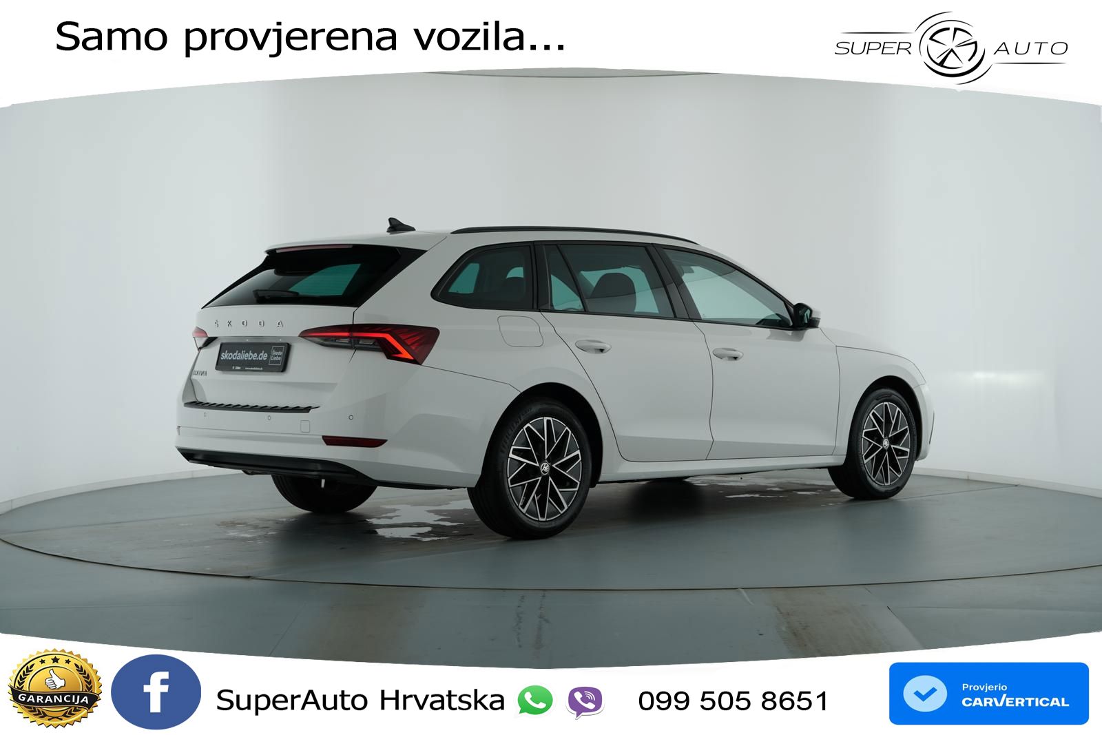 Škoda Octavia Combi 1.5 TSI (150 KS) LED+GR SJED+ACC