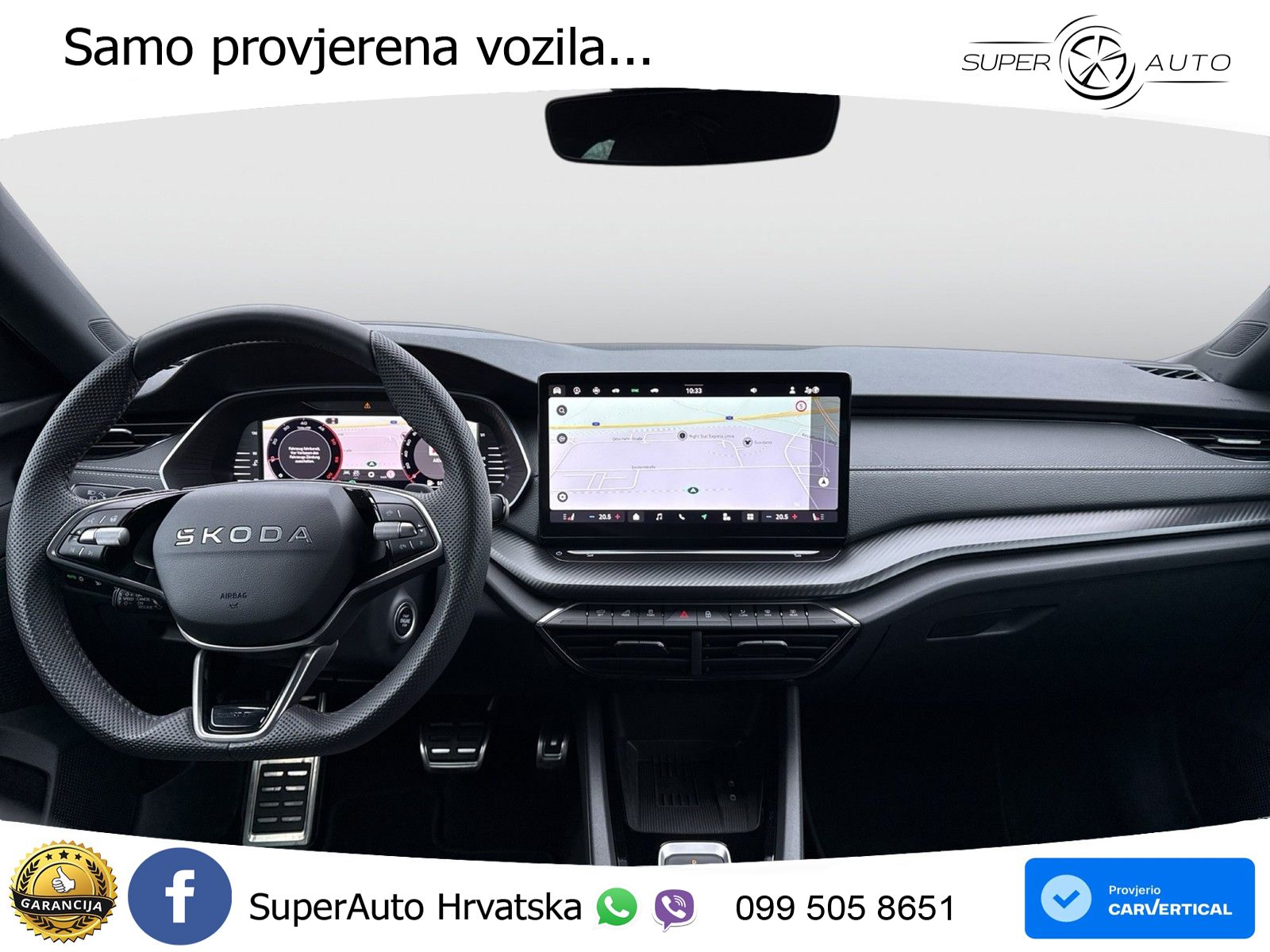 Škoda Octavia Combi 2.0 TDI (150 KS) DSG SportLine LED+GR SJED+ACC