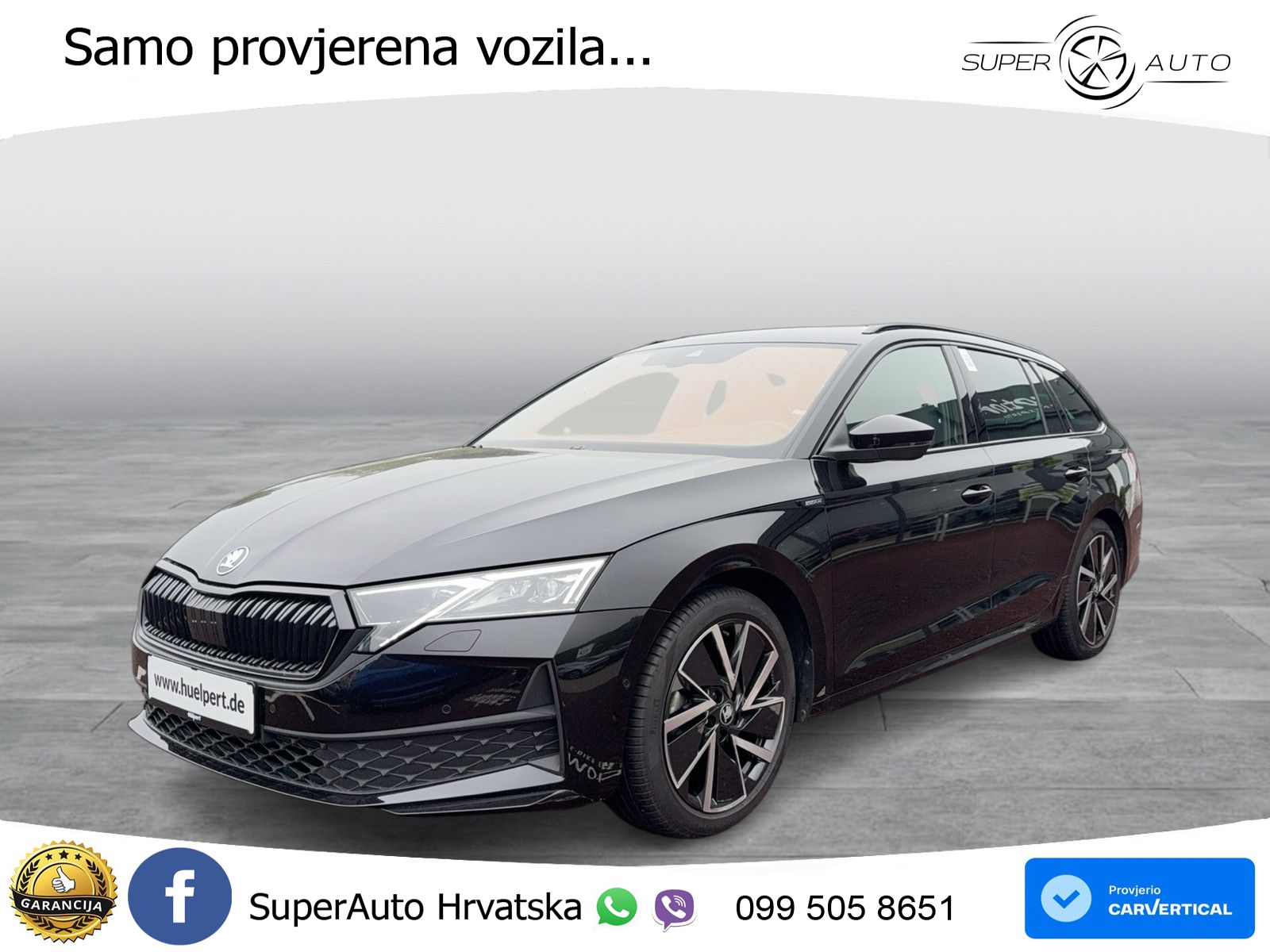 Škoda Octavia Combi 2.0 TDI (150 KS) DSG SportLine LED+GR SJED+ACC
