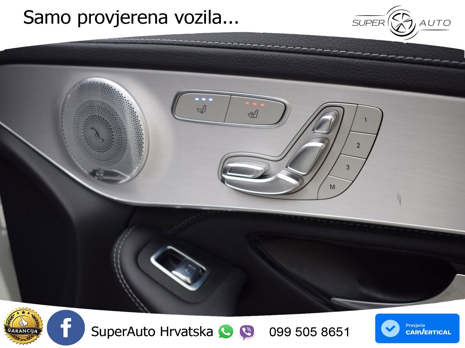 Mercedes AMG GLC 63 S V8 (510 KS) 4MATIC+ MCT ZRAČNI+ACC+4xGR SJED+KAM