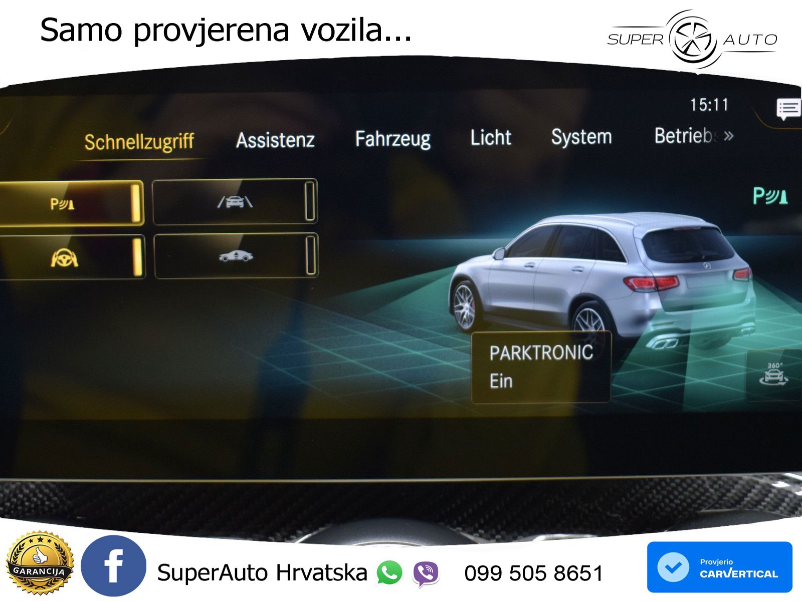 Mercedes AMG GLC 63 S V8 (510 KS) 4MATIC+ MCT ZRAČNI+ACC+4xGR SJED+KAM
