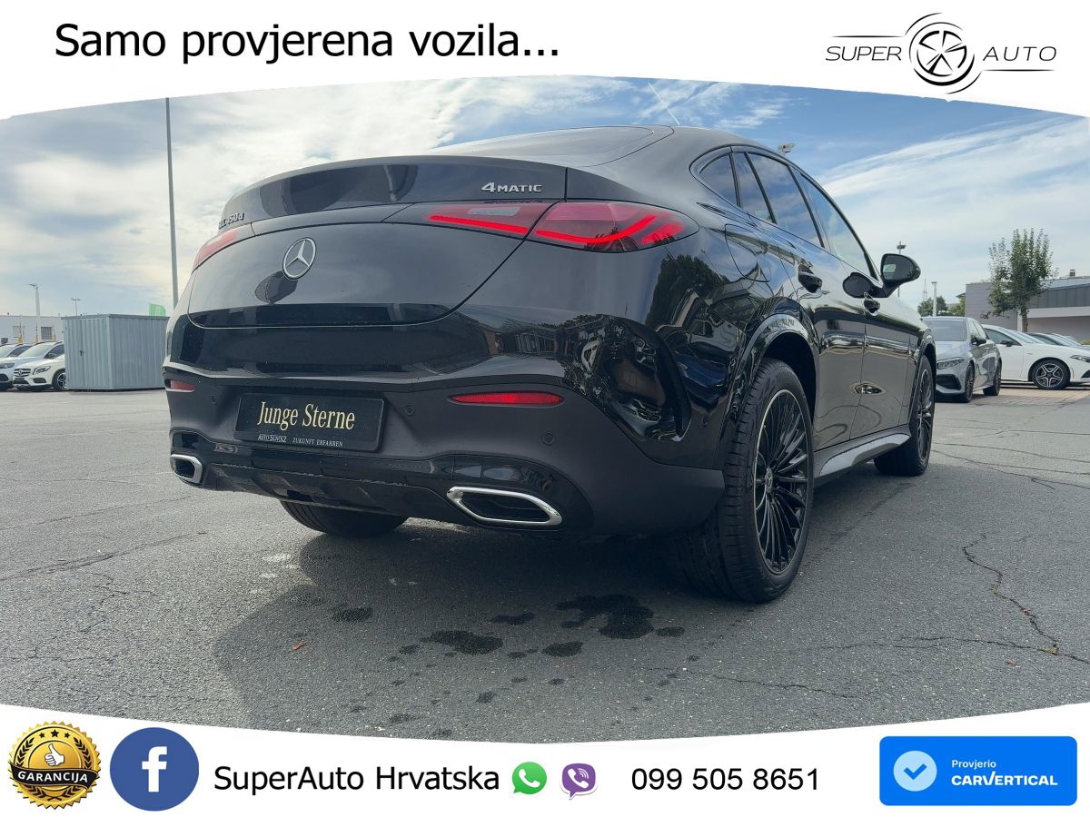 Mercedes GLC Coupe 450d (367 KS) 4MATIC 9G-TRONIC AMG ACC+GR SJED+360+PANO