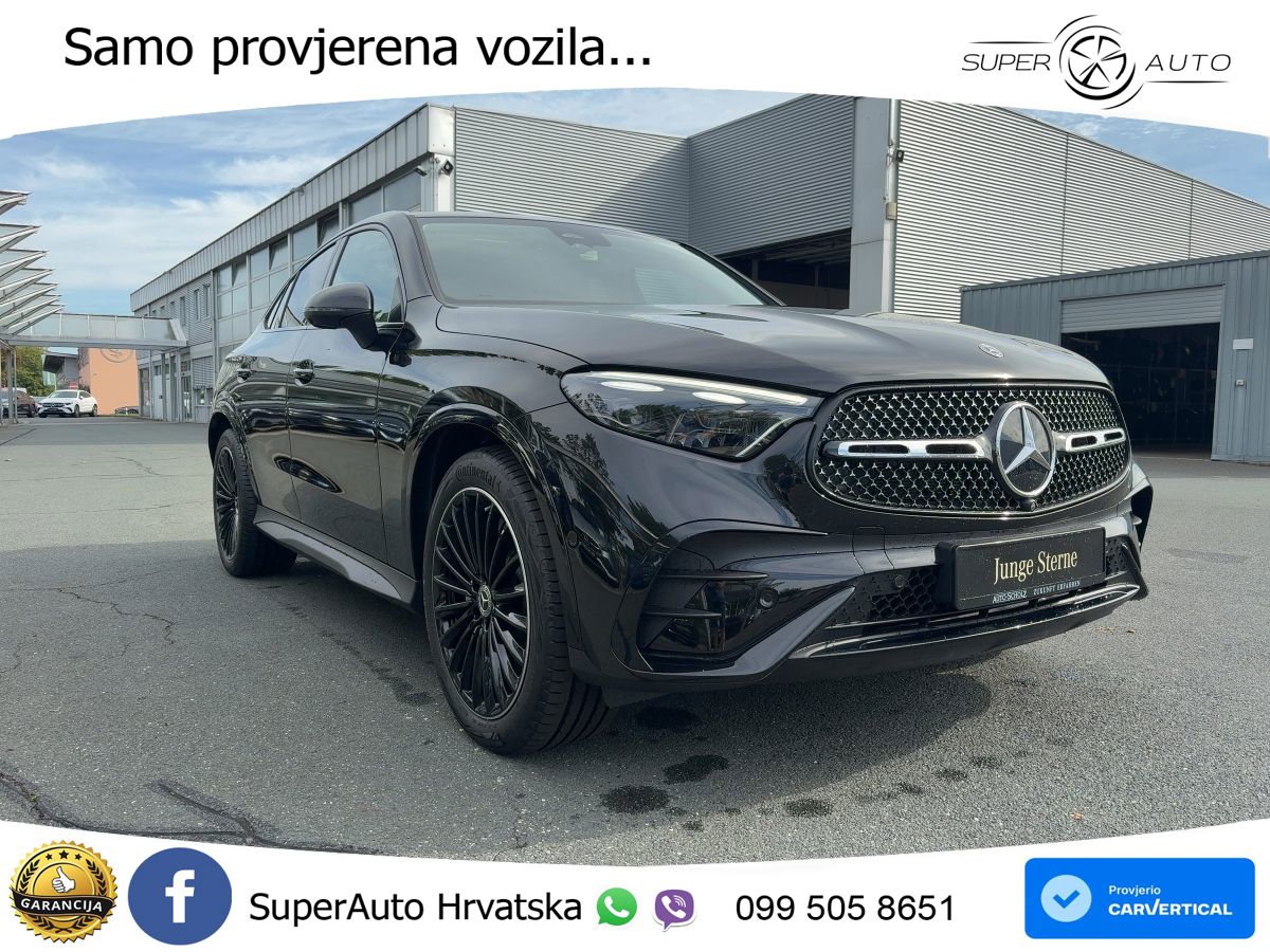Mercedes GLC Coupe 450d (367 KS) 4MATIC 9G-TRONIC AMG ACC+GR SJED+360+PANO