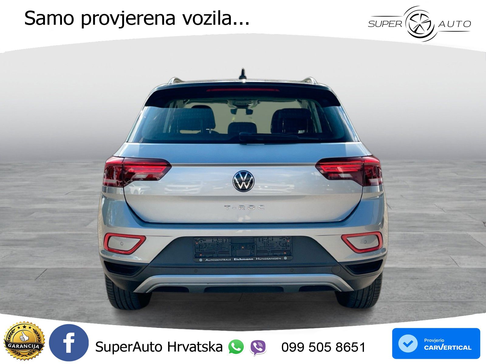 Volkswagen T-Roc 1.5 TSI (150 KS) DSG LED+GR SJED+ACC