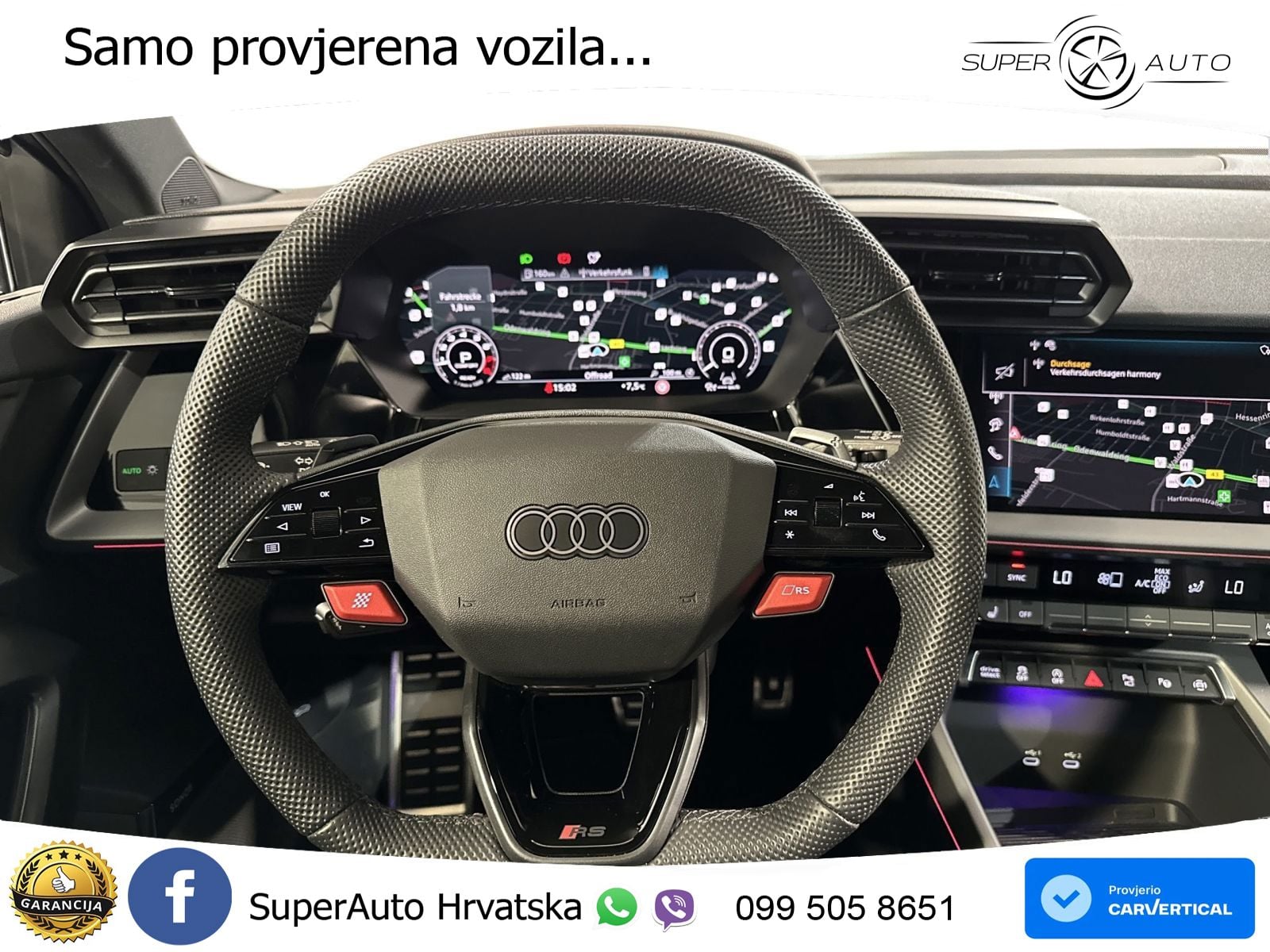 Audi RS3 Sedan 2.5 TFSI (400 KS) quattro S tronic LED+GR SJED+ACC