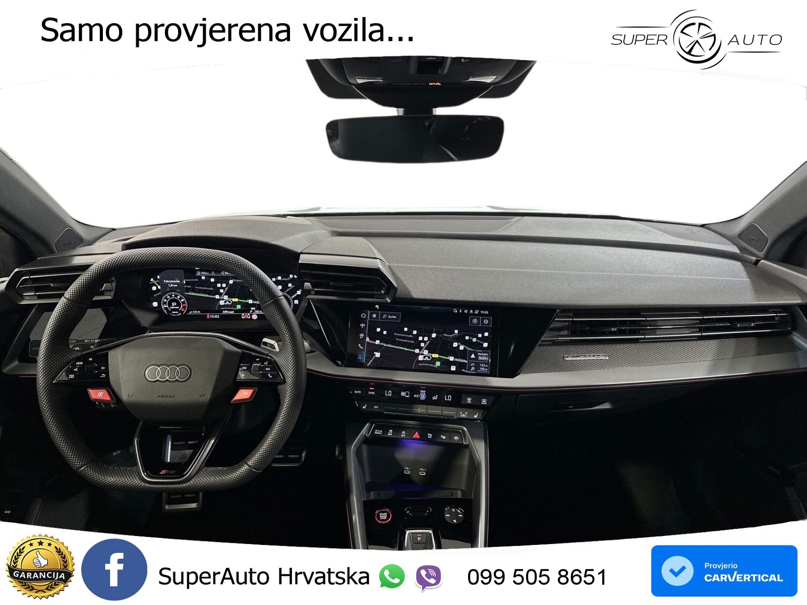 Audi RS3 Sedan 2.5 TFSI (400 KS) quattro S tronic LED+GR SJED+ACC