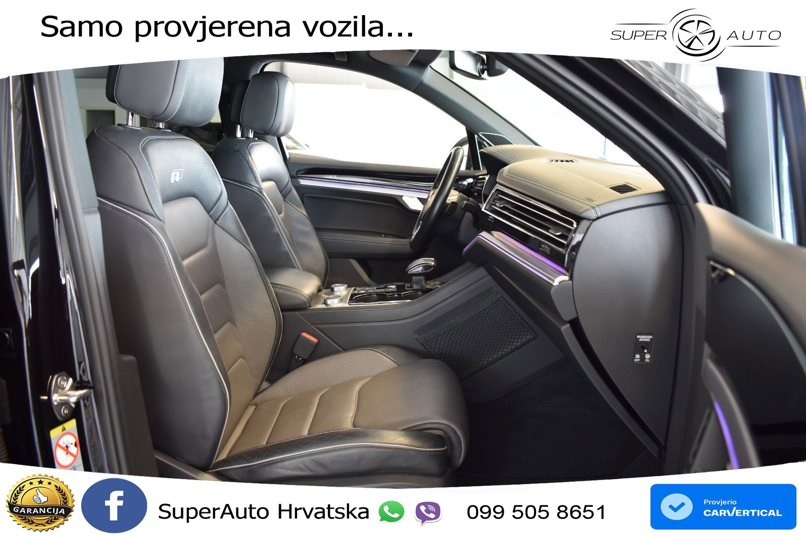 Volkswagen Touareg 3.0 V6 TDI (286 KS) 4MOTION Tiptronic R-Line ZRAČNI+ACC+GR SJED+KAM