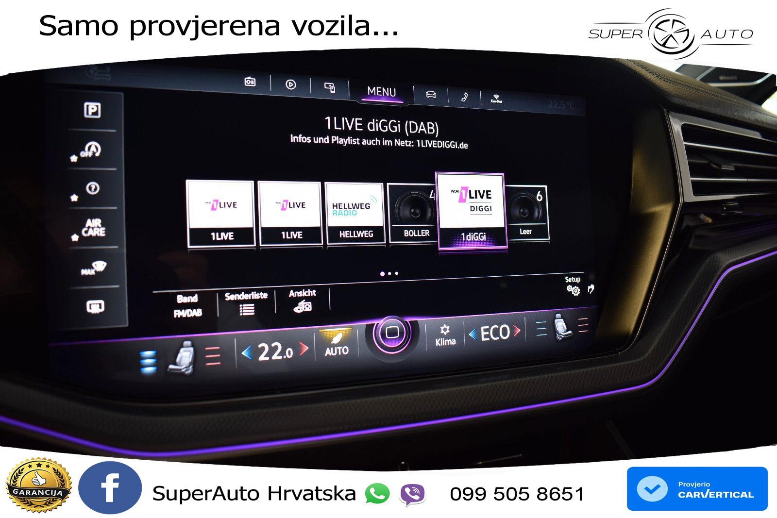 Volkswagen Touareg 3.0 V6 TDI (286 KS) 4MOTION Tiptronic R-Line ZRAČNI+ACC+GR SJED+KAM