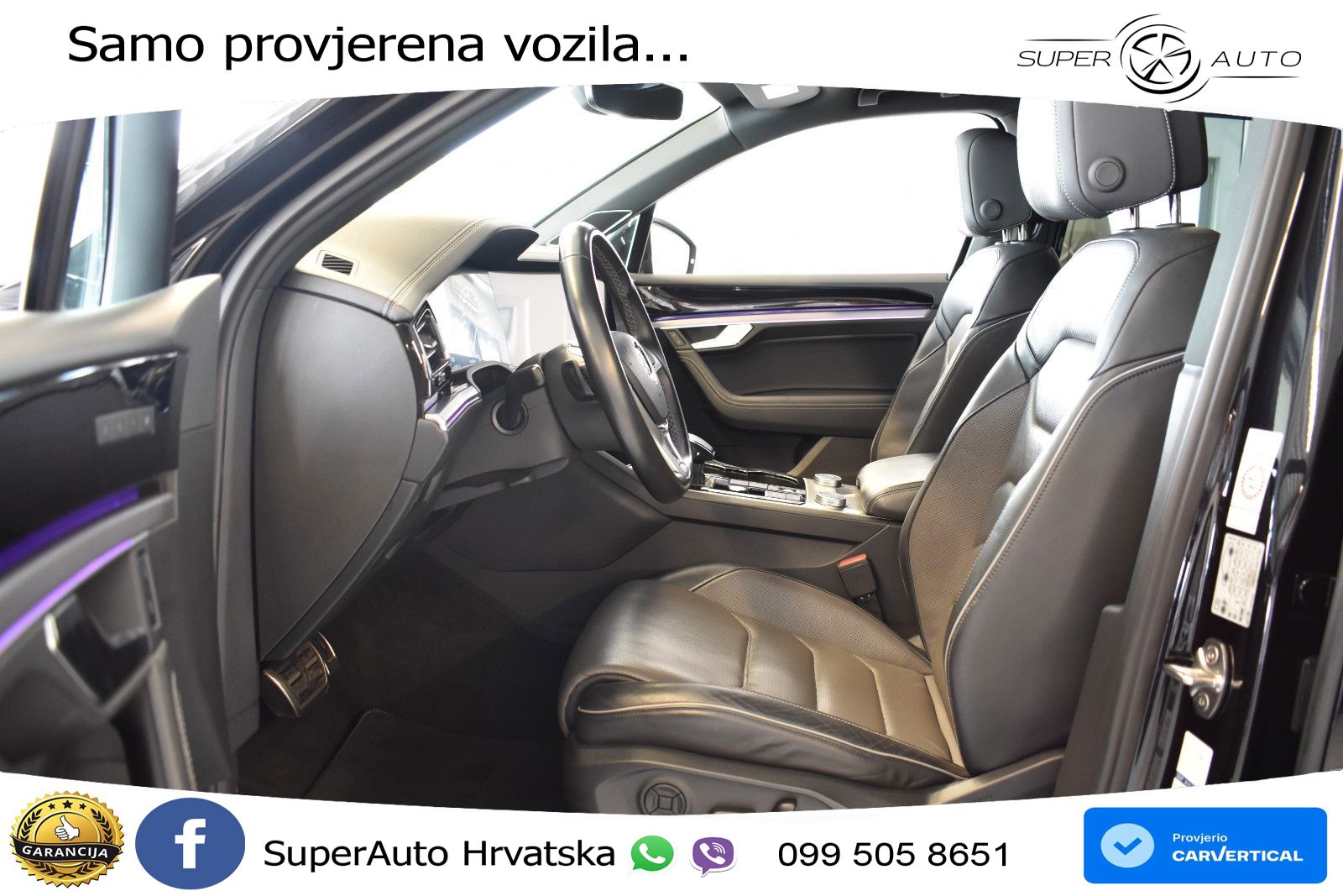 Volkswagen Touareg 3.0 V6 TDI (286 KS) 4MOTION Tiptronic R-Line ZRAČNI+ACC+GR SJED+KAM