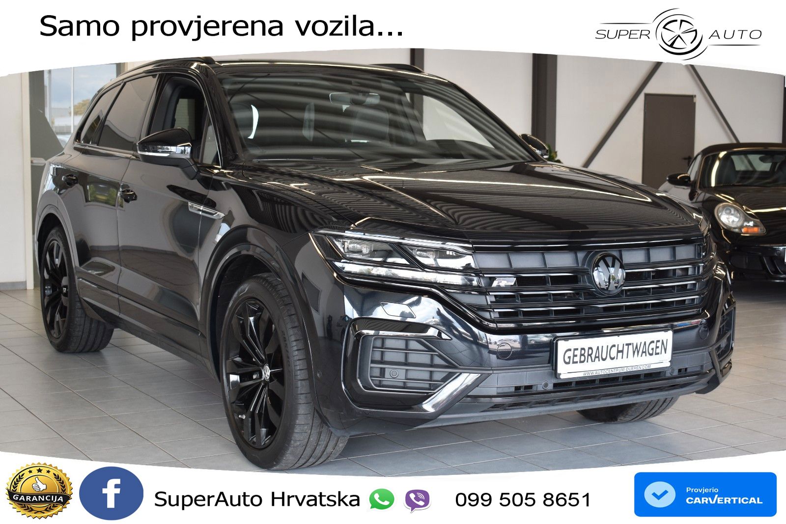 Volkswagen Touareg 3.0 V6 TDI (286 KS) 4MOTION Tiptronic R-Line ZRAČNI+ACC+GR SJED+KAM