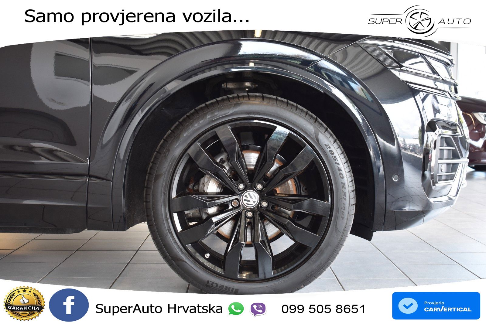 Volkswagen Touareg 3.0 V6 TDI (286 KS) 4MOTION Tiptronic R-Line ZRAČNI+ACC+GR SJED+KAM