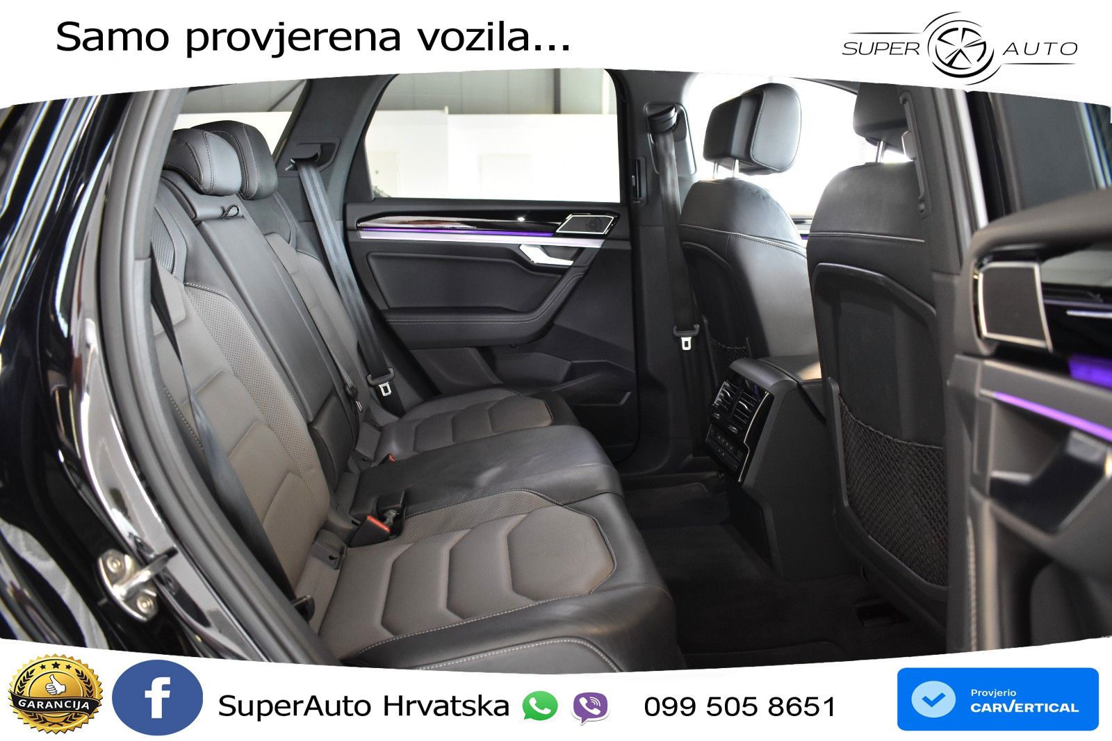 Volkswagen Touareg 3.0 V6 TDI (286 KS) 4MOTION Tiptronic R-Line ZRAČNI+ACC+GR SJED+KAM