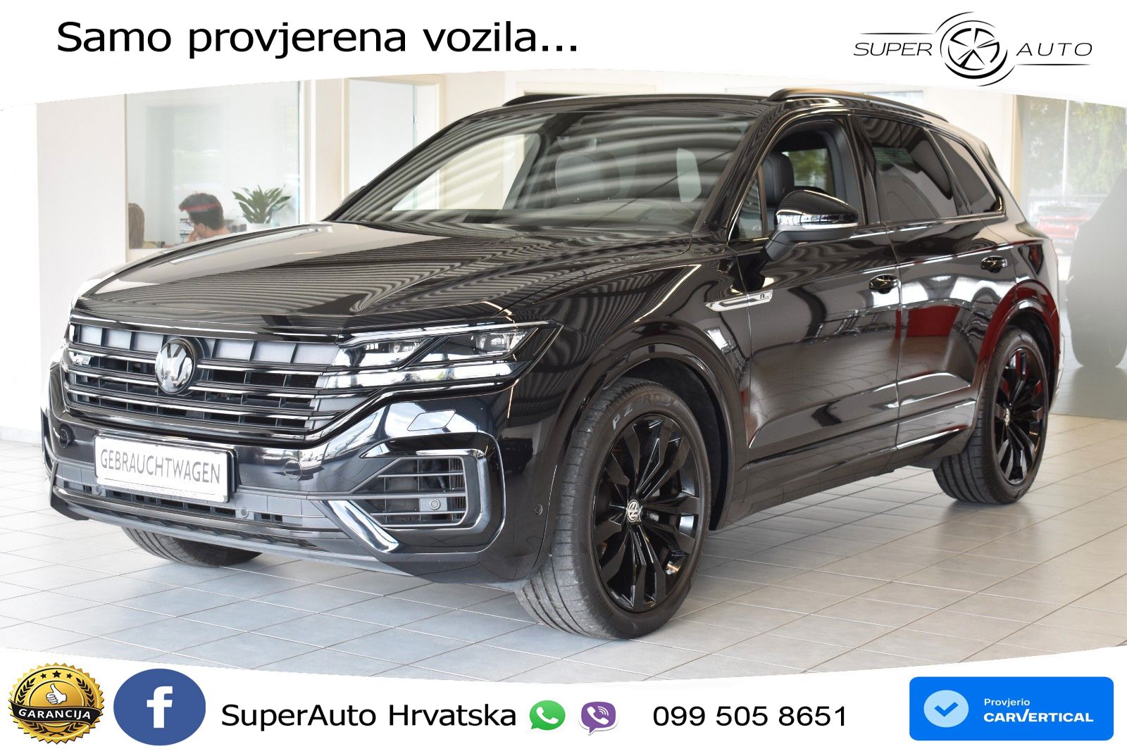 Volkswagen Touareg 3.0 V6 TDI (286 KS) 4MOTION Tiptronic R-Line ZRAČNI+ACC+GR SJED+KAM